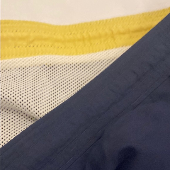 Polo Ralph Lauren Lined Swim Trunks Board Shorts Navy Yellow Men's Size 2X - Picture 5 of 9